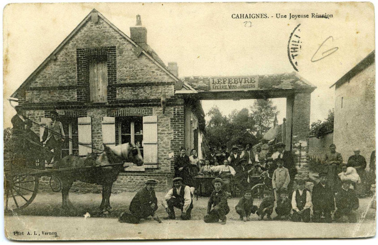 Cahaignes. Une Joyeuse Réunion.