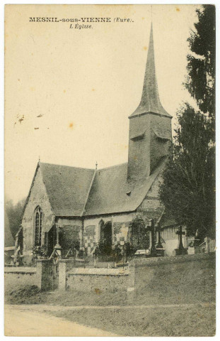 Mesnil-sous-Vienne. L'Eglise.