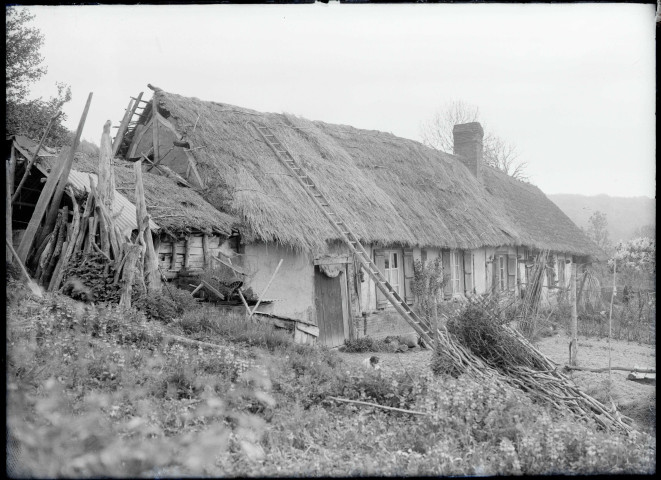 Chaumière de Touffreville (Eure).