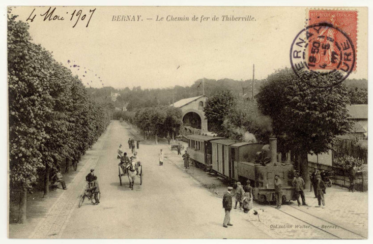 Bernay. Le Chemin de Fer de Thiberville.