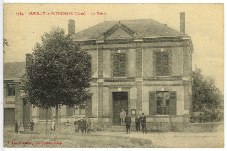 Romilly-la-Puthenaye. La Mairie.