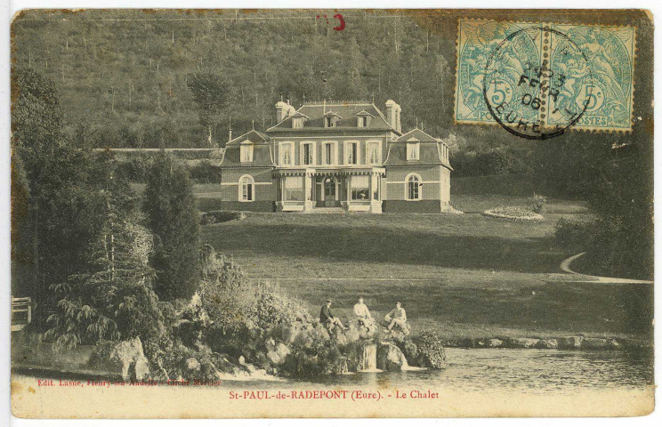 Radepont. St-Paul-de-Radepont (Eure). - Le Chalet.