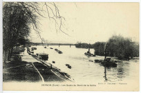 Vernon-Ville. Les Quais du Bord de la Seine.