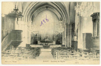 Dangu. Intérieur de l'Eglise.