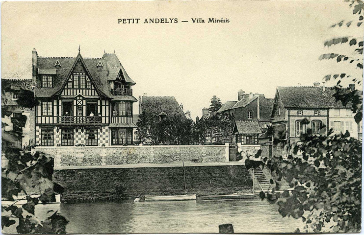 Andelys (Les). Petit Andelys. - Villa Minésis.