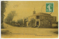 Sainte-Colombe-la-Campagne. La Commanderie - Hôtel des Quatres Routes.