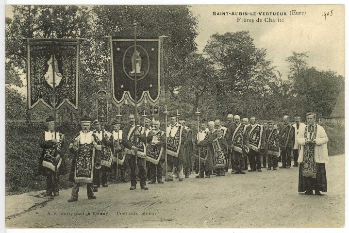 Saint-Aubin-le-Vertueux. Frères de Charité.