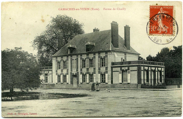 Gamaches-en-Vexin. Ferme de Chailly.