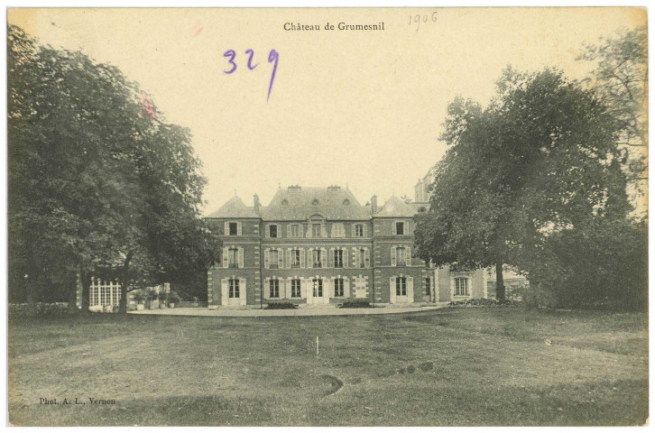 Heubécourt. Château de Grumesnil.