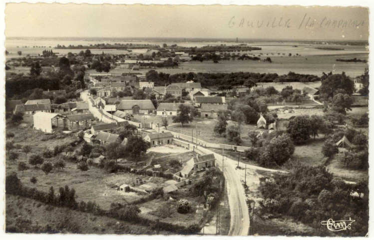Gauville-la-Campagne. [Vue générale].
