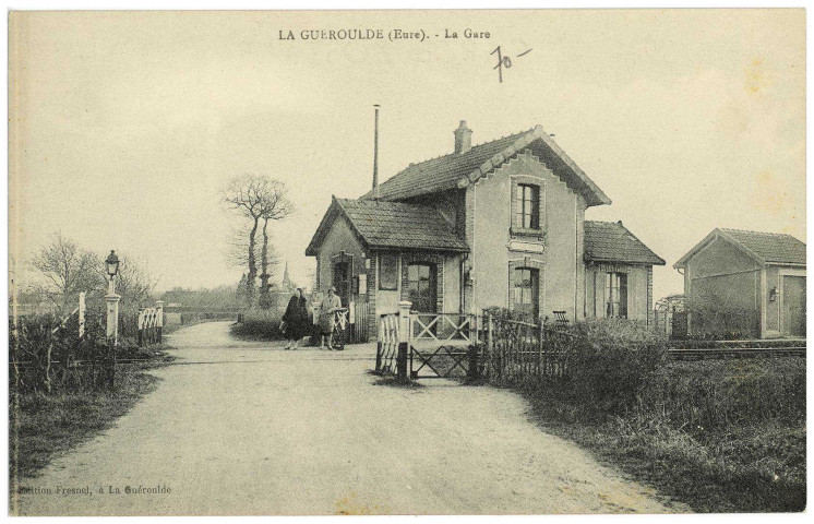 Guéroulde (La). La Gare.
