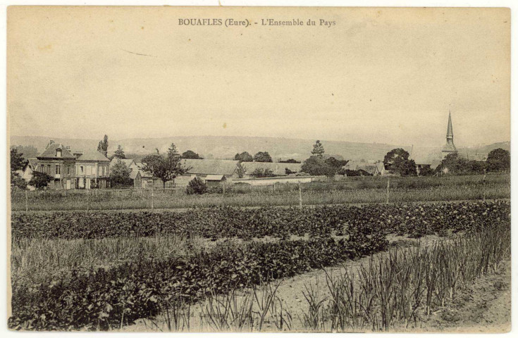 Bouafles. L'Ensemble du Pays.