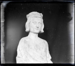 Statue de Saint-Louis du château de Mainneville (Eure).