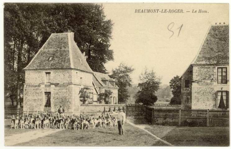 Beaumont-le-Roger. Le Hom.