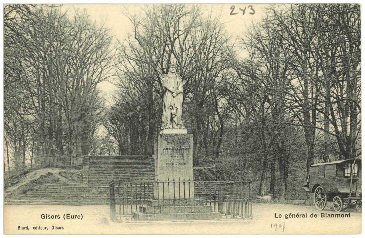 Gisors. Le Général de Blanmont.
