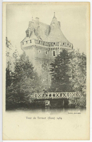 Thevray. La Tour de Thevray, 1489.