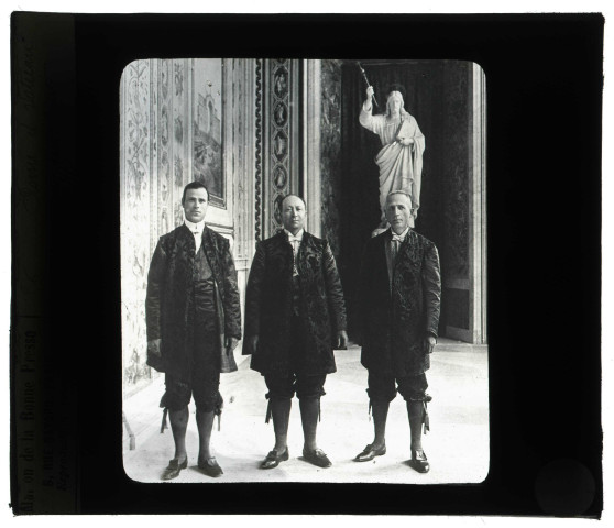 Garde noble du Vatican, les Sediari.