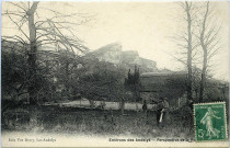 Andelys (Les). Perspective de la Roque.