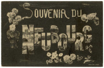Neubourg (Le). Carte souvenir.