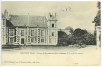 Radepont. Château de Bonnemare et Cour intérieure (XVIe et XVIIe siècles).