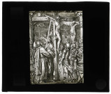 Musée de Bâle (Suisse), gravure de Holbein « la Crucifixion ».