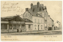 Ezy-sur-Eure. Place de la Rue Grande.