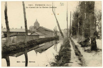 Evreux-Ville. Le Canal de la Reine Jeanne.