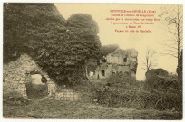 Douville-sur-Andelle. Ruines du Château de Longempré célèbre par la soumission que vint y faire le gouverneur de Pont-de-l'Arche à Henri IV- Façade du côté de l'Andelle.