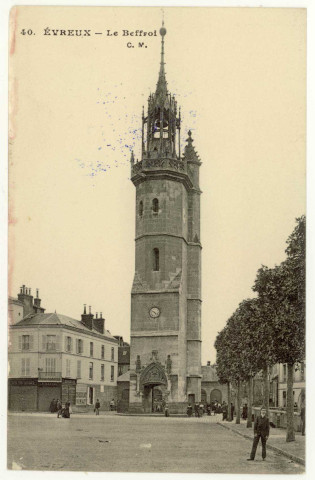 Evreux-Ville. Le Beffroi.