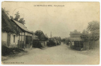 Neuville-du-Bosc (La). Rue principale.