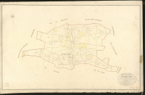Notre-Dame-du-Hamel. Tableau d'assemblage _ du Plan Parcellaire de la Commune de _ Notre-Dame-du-Hamel _ Canton de Broglie - Bernay - Eure. _ Terminé sur le terrain le 12 octobre 1831 sous l'administration _ de Mr Passy, Préfet _ Mr Leroy, Maire _ et sous la direction _ de Mr Marel, directeur des Contributuions directes _ Mr Lefébure, géomètre en chef. _ Par Mr Charpentier, Géomètre de 1ère classe _ Echelle de 1 à 10,000