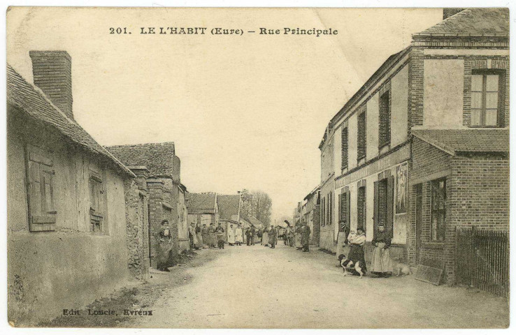 L'Habit. Rue Principale.