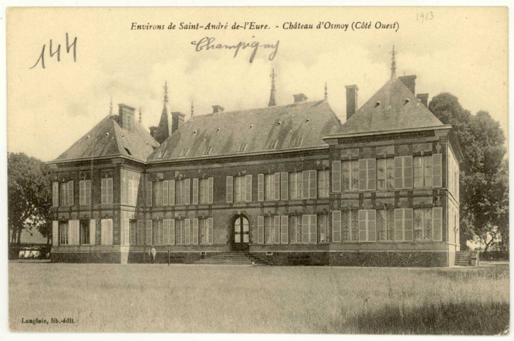 Champigny-la-Futelaye. Etablissement Hagneaux.