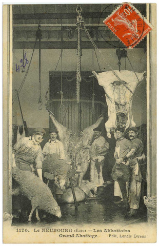Neubourg (Le). Les Abattoirs - Grand Abattage.