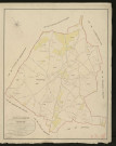Grandcamp. Tableau d'assemblage _ du Plan Parcellaire de la Commune de _ Grandcamp _ Canton de Broglie - Bernay - Eure. _ Terminé sur le terrain le 4 octobre 1831 sous l'administration _ de Mr Passy, Préfet _ Mr Demargevt, Maire _ et sous la direction _ de Mr Marel, directeur des Contributuions directes _ Mr Lefébure, géomètre en chef. _ Par Mr Lefroid, Géomètre de 1ère classe _ Echelle de 1 à 10,000