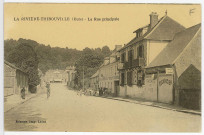 Fontaine-la-Soret. La Rivière Thibouville La Rue principale.