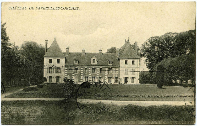 Faverolles-la-Campagne. Le Château de Faverolles.