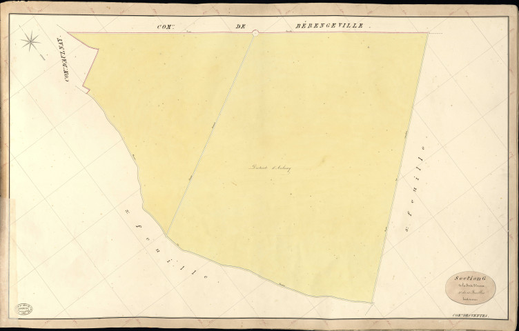 Ventes (Les). Section G _ de la Forêt d'Evreux _ 4e de 13 Feuilles