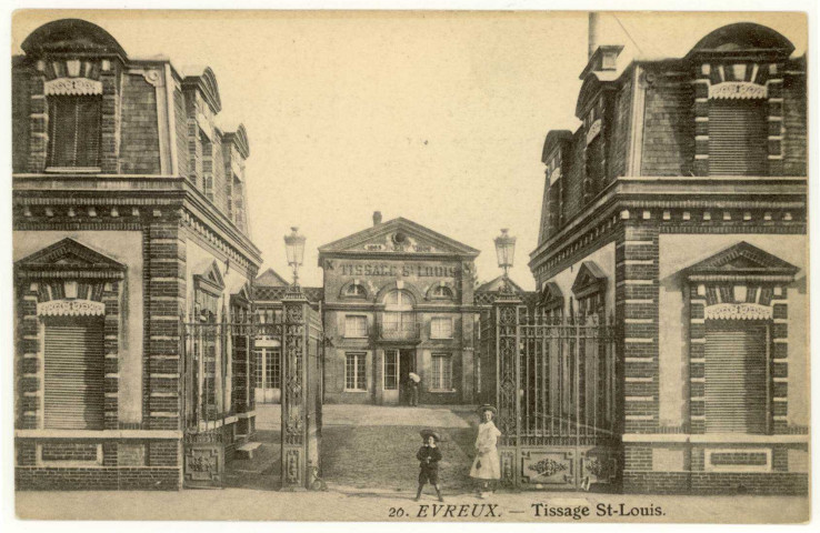 Evreux-Ville. Tissage St-Louis.