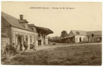 Amécourt. Ferme de Mr Richard.