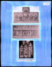 "Églises rurales du département de l'Eure" du chanoine Bonnenfant tome I, planche LIX Le Fidelaire (Eure) et Fontaine-l'Abbé (Eure).