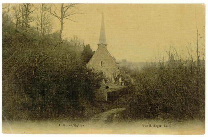 Ajou. L'église.