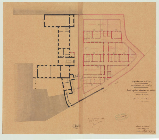 Andelys (Les) _"Avant-projet d'une maison d'arrêt et de correction".