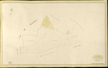 Saint-Aubin-d'Ecrosville. Section D _ du Bout du Val et du Bois du Puits Méret _ 2e de 5 Feuilles