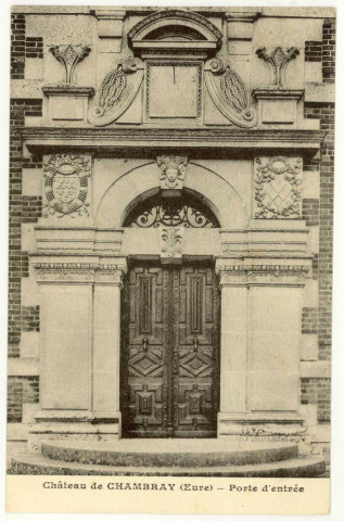 Chambray. Porte d'Entrée.