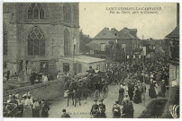 Saint-Germain-la-Campagne. La Fête du Christ, après la Cérémonie.