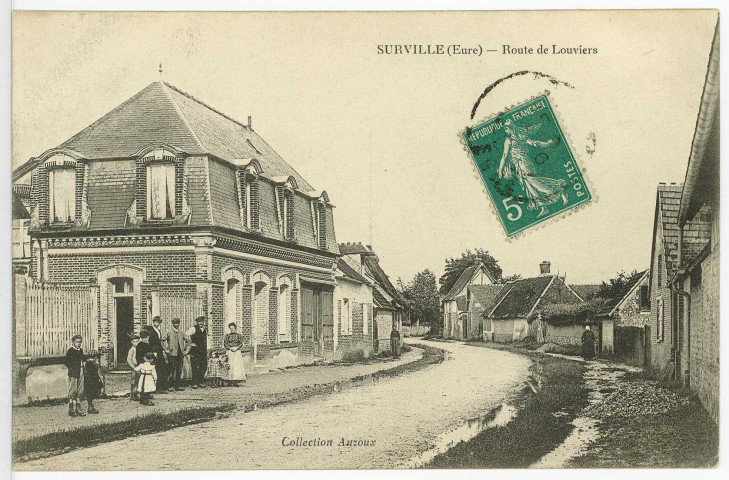 Surville. Route de Louviers.