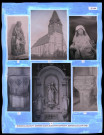 "Églises rurales du département de l'Eure" du chanoine Bonnenfant tome I, planche XXI Boissey-le-Châtel (Eure), La Boissière (Eure), Buis-sur-Damville (Eure) et La Bonneville-sur-Iton (Eure).
