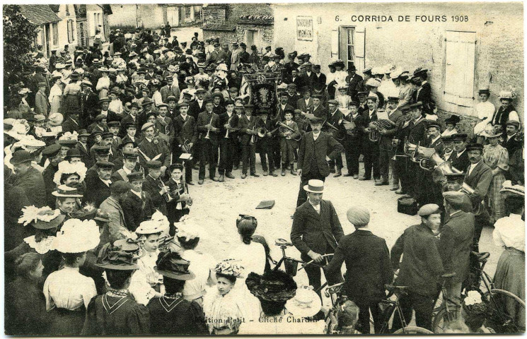 Fours-en-Vexin. Corrida de Fours 1908.
