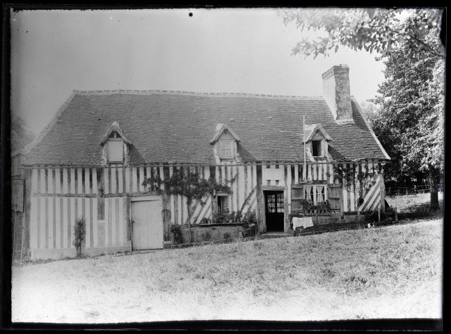 Maison natale de Charlotte Corday à Champeaux (Orne).